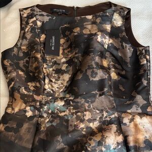 Lafayette 148 New York Multicolor Sleeveless Dress